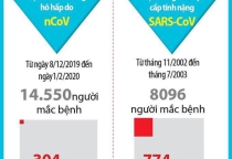 Bộ Y tế so sánh mức độ nguy hiểm giữa virus corona mới và dịch SARS 2003 Bộ Y tế so sánh mức độ nguy hiểm giữa virus corona mới và dịch SARS 2003