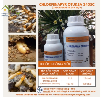 THUỐC DIỆT MỐI CHLORFRAN OTUKSA 240SC 100ml