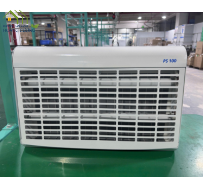 ĐÈN BẪY CÔN TRÙNG PS 100 (Đèn keo dính - Bóng Philips Ba Lan chống vỡ viền xanh) 