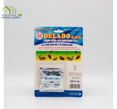 THUỐC DIỆT MUỖI DELADO 2,5EC (GÓI 5ML)