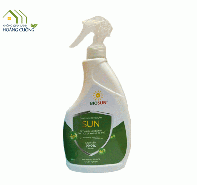 DUNG DỊCH KHỬ KHUẨN BIOSUN (500ML) - CHAI XỊT