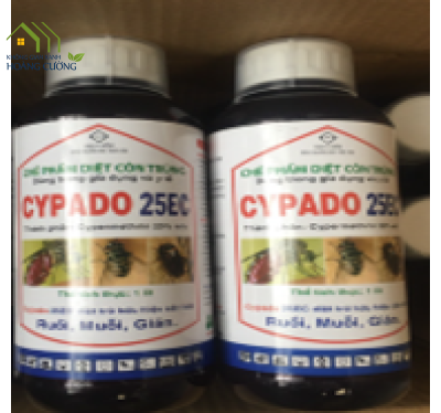 THUỐC DIỆT CÔN TRÙNG CYPADO 25EC (1000ML)