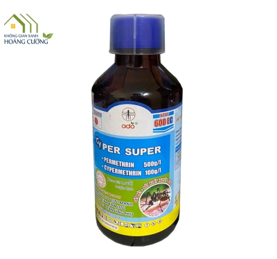 THUỐC DIỆT MUỖI CYPER SUPER 600EC (1000ML)