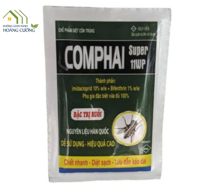 THUỐC DIỆT RUỒI COMPHAI SUPER 11WP 