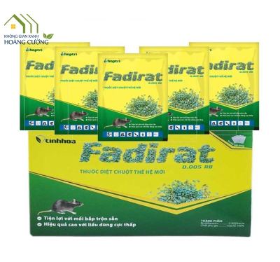 THUỐC DIỆT CHUỘT FADIRAT 0.005 RB (100G)