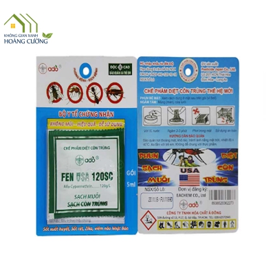 THUỐC DIỆT MUỖI FENUSA 120SC (5ML)