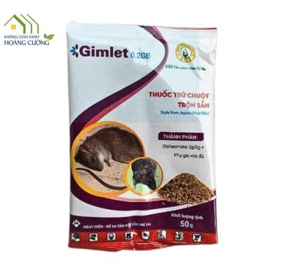 THUỐC DIỆT CHUỘT GIMLET gói 50g