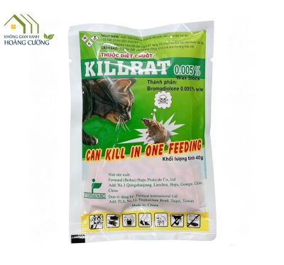 THUỐC DIỆT CHUỘT KILLRAT 0.005% (40G)