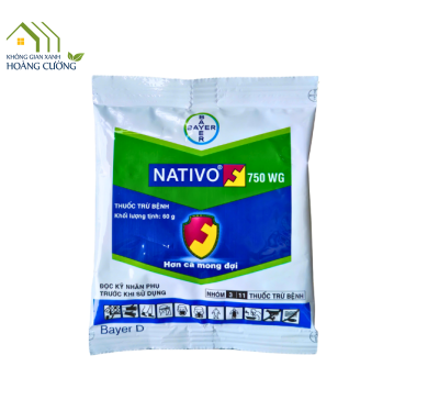 THUỐC TRỪ BỆNH BAYER NATIVO 750WG 60gram