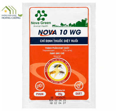THUỐC DIỆT RUỒI NOVA 10WG GÓI 20GR