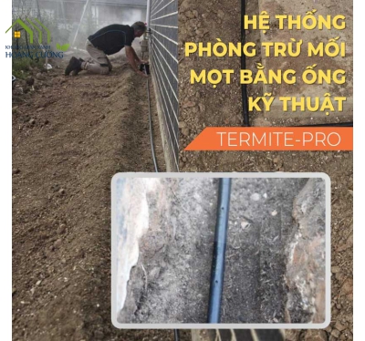 ỐNG KỸ THUẬT TERMITE-PRO - HỆ THỐNG ỐNG CHỐNG MỐI