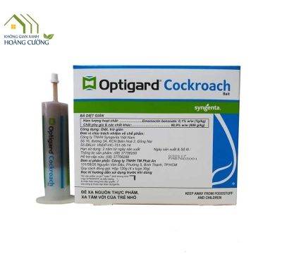 THUỐC DIỆT GIÁN OPTIGARD COCKROACH BAIT (30G)
