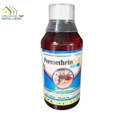 CHẾ PHẨM DIỆT MUỖI VÀ CÔN TRÙNG PERMETHRIN GOLD 50EC - 1 LÍT