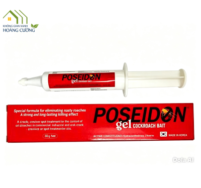 GEL DIỆT GIÁN POSEIDON GEL COCKROACH BAIT