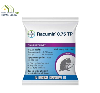 THUỐC DIỆT CHUỘT RACUMIN 0.75 TP (20G)