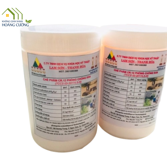 CHẾ PHẨM XUA ĐUỔI, PHÒNG NGỪA RẮN CR 12