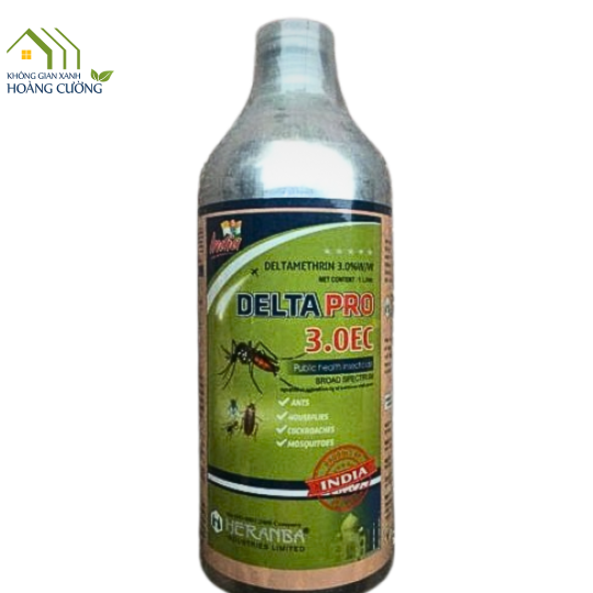 THUỐC DIỆT MUỖI Y TẾ DELTA PRO (1 LÍT) CHAI NHÔM