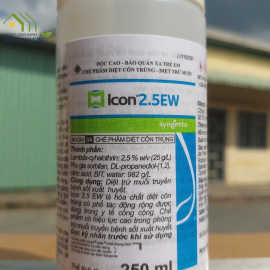 THUỐC DIỆT MUỖI ICON 2,5EW (250ML)