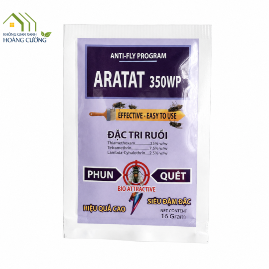 CHẾ PHẨM DIỆT CÔN TRÙNG ARATAT 350WP gói 16g