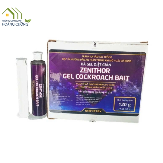 BẢ DIỆT GIÁN ZENITHOR GEL COCKROACH BAIT 