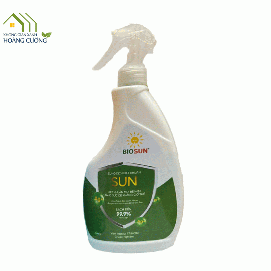 DUNG DỊCH KHỬ KHUẨN BIOSUN (500ML) - CHAI XỊT
