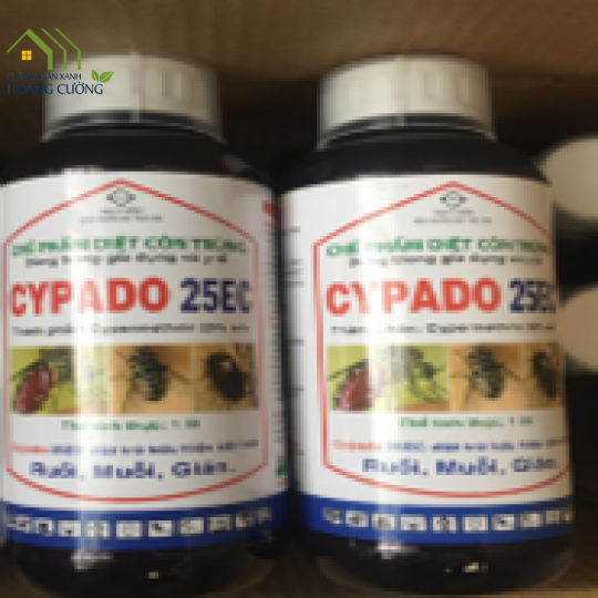 THUỐC DIỆT CÔN TRÙNG CYPADO 25EC (1000ML)
