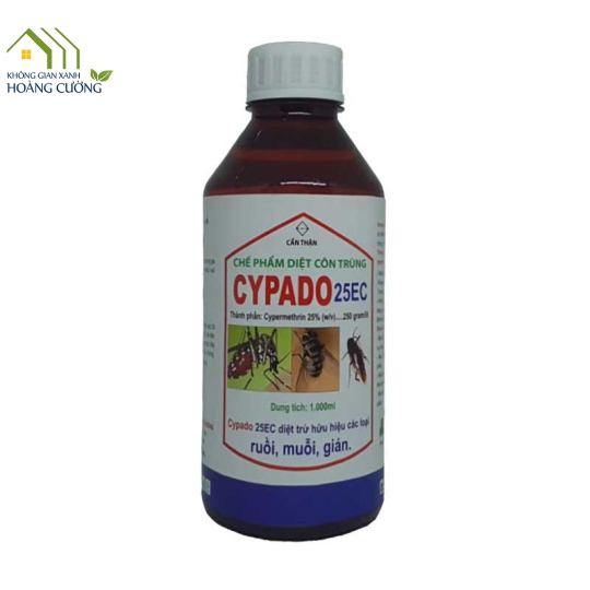 THUỐC DIỆT CÔN TRÙNG CYPADO 25EC (1000ML)