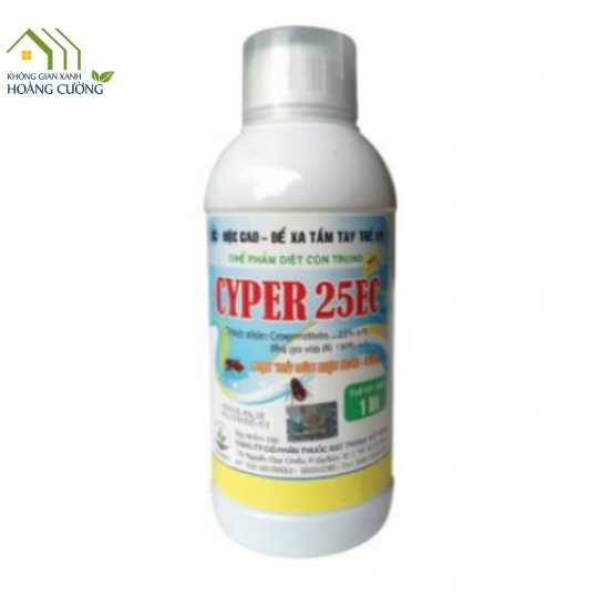 CHẾ PHẨM DIỆT CÔN TRÙNG CYPER 25EC-1000ML