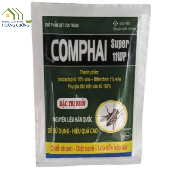 THUỐC DIỆT RUỒI COMPHAI SUPER 11WP 