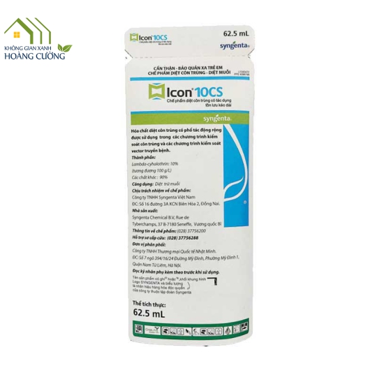THUỐC DIỆT MUỖI ICON 10CS (62,5ML)