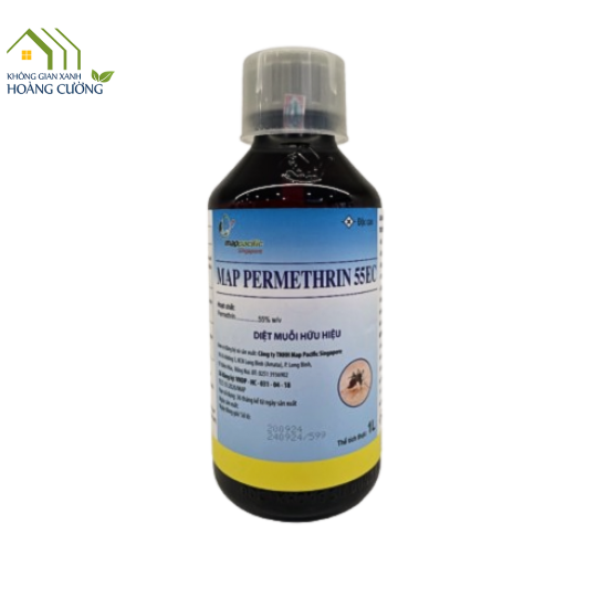 THUỐC DIỆT MUỖI MAP PERMETHRIN 55EC (1 LÍT)
