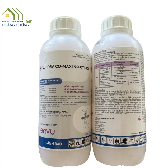 THUỐC DIỆT MUỖI FLUDORA CO-MAX INSECTICIDE (1 LÍT)