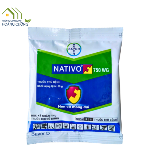 THUỐC TRỪ BỆNH BAYER NATIVO 750WG 60gram