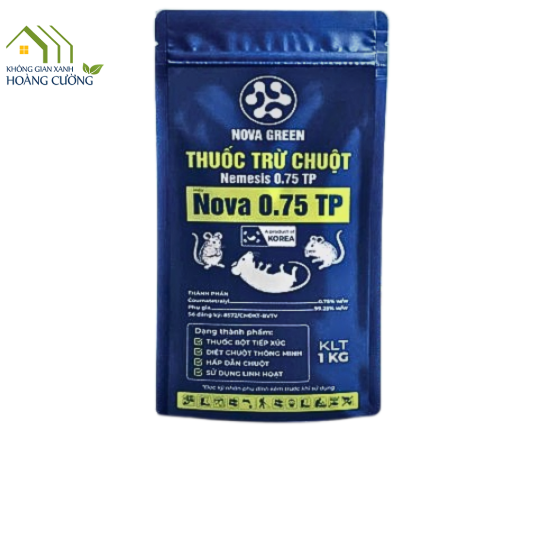 THUỐC TRỪ CHUỘT NOVA 0.75 TP