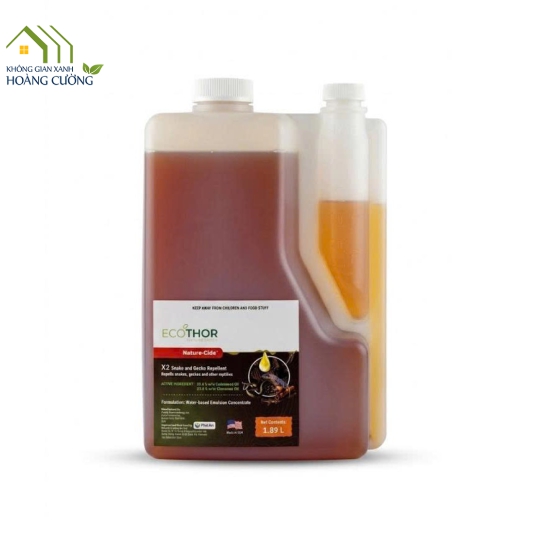 CHẾ PHẨM XUA RẮN, THẰN LẰN ECOTHOR ACTIVE NATURE-CIDE X2 (1.89 lít)