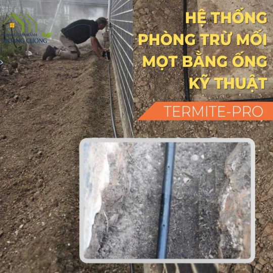 ỐNG KỸ THUẬT TERMITE-PRO - HỆ THỐNG ỐNG CHỐNG MỐI