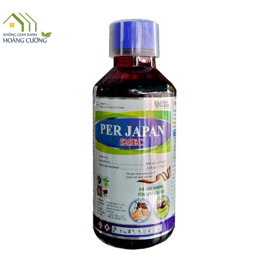 THUỐC DIỆT CÔN TRÙNG PER JAPA 525EC CHAI PET 1 Lít 