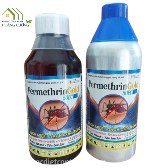 THUỐC DIỆT MUỖI PERMETHRIN GOLD 50EC (100ML)