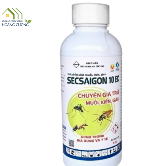 THUỐC DIỆT MUỖI SECSAIGON 10EC (1 LÍT)    