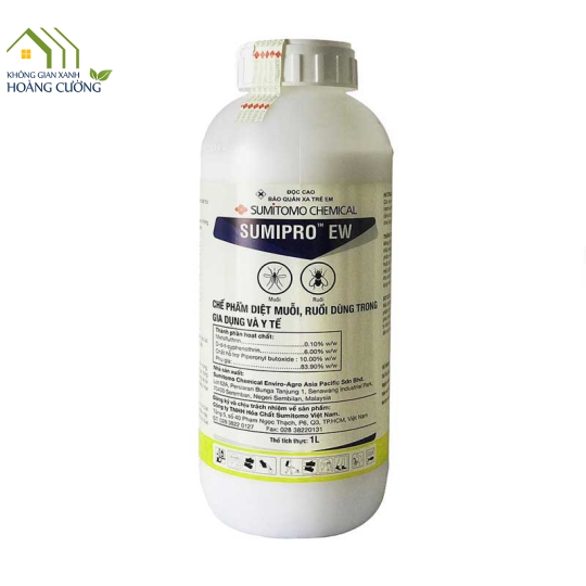 THUỐC DIỆT MUỖI VÀ RUỒI SUMIPRO EW (1000ML)