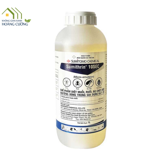 THUỐC DIỆT CÔN TRÙNG SUMITHRIN 10SEC (1000ML)