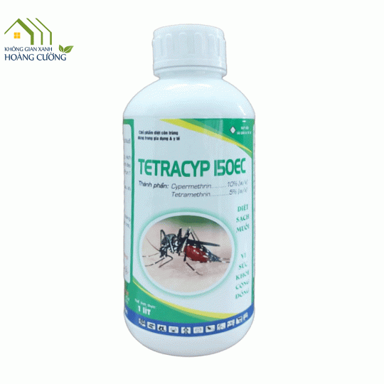THUỐC DIỆT CÔN TRÙNG TETRACYP 150EC (1000ML)