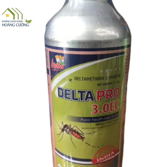 THUỐC DIỆT MUỖI Y TẾ DELTA PRO (1 LÍT) CHAI NHÔM