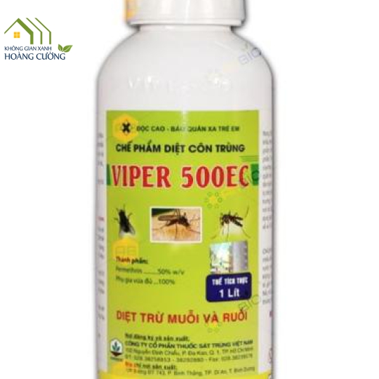 THUỐC DIỆT MUỖI VÀ RUỒI VIPER 50EC (1 LÍT)