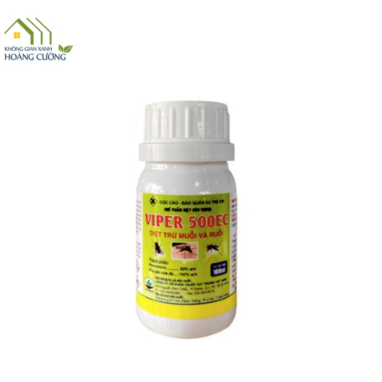 THUỐC DIỆT MUỖI VÀ RUỒI VIPER 50EC (100 ML)
