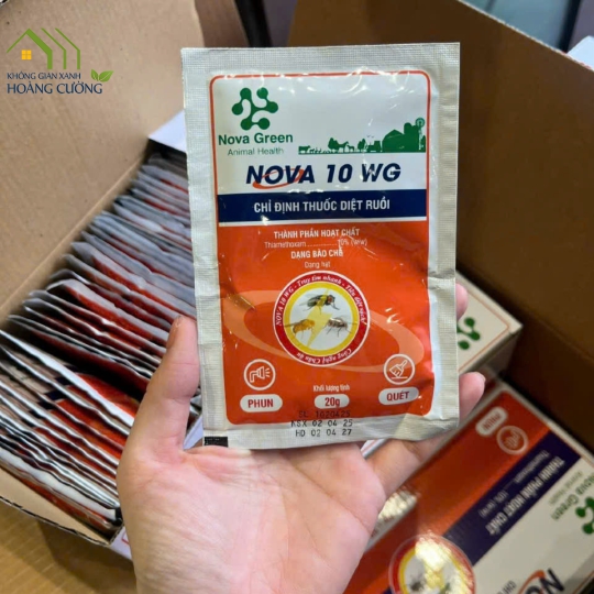 THUỐC DIỆT RUỒI NOVA 10WG GÓI 20GR