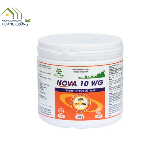 THUỐC DIỆT RUỒI NOVA 10WG HŨ 400GR