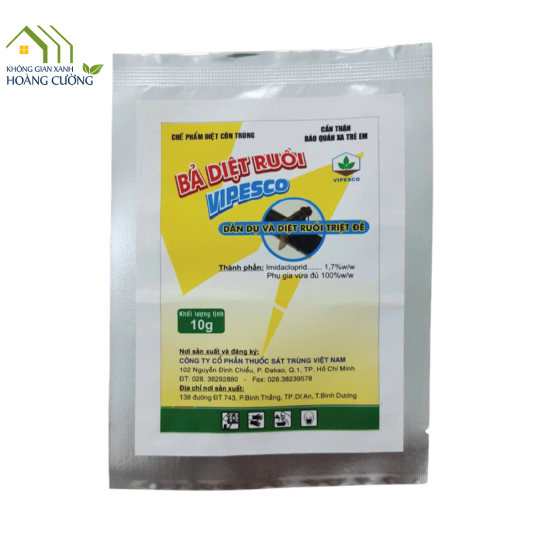 THUỐC DIỆT RUỒI VIPESCO GÓI 10 GR