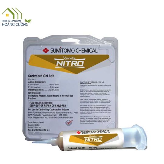 THUỐC DIỆT GIÁN VENDETTA NITRO (30G)