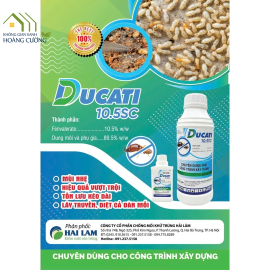 THUỐC DIỆT MỐI DUCATI 10.5 SC (100 ml)